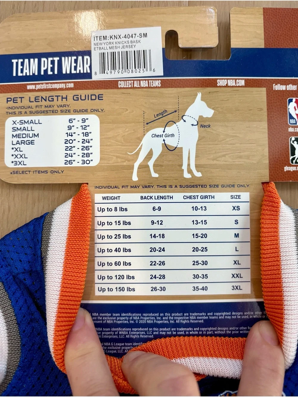 NBA official pet